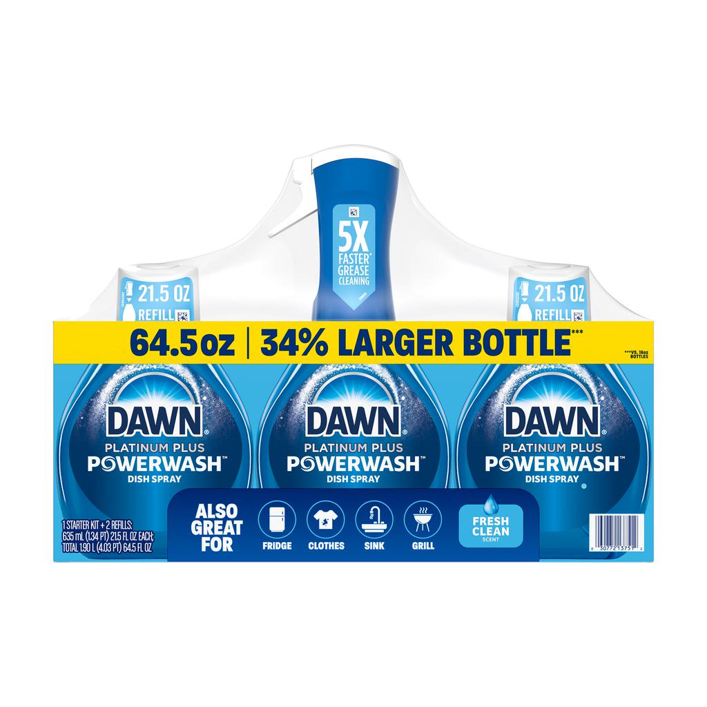 Dawn Lavaplatos Líquido Original | Botella de 2.66 L (90 oz) | Detergentes Para Vajilla