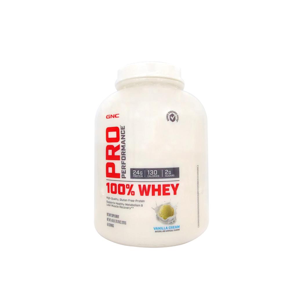 GNC Pro Performance 100% Proteína de Suero | Sabor Vainilla | 2 kg (4.4 lb)