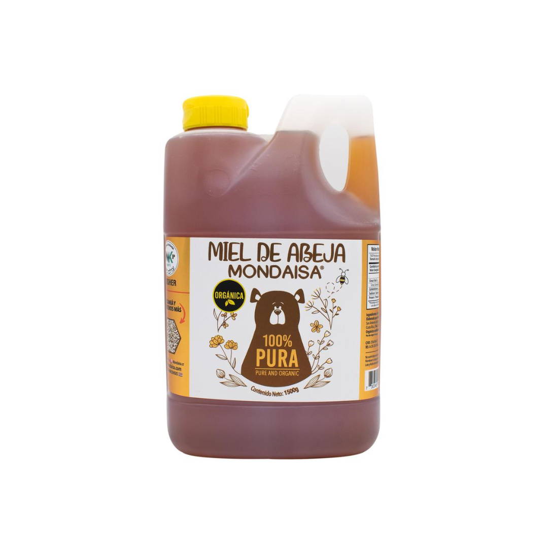 Miel de Abeja Pura Mondaisa 1.5 kg | Natural y Sin Procesar