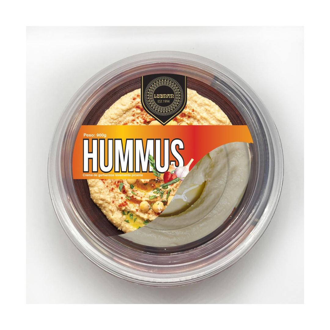 Lubnan Hummus con Especias Mediterráneas – 900 g (1.9 lb)