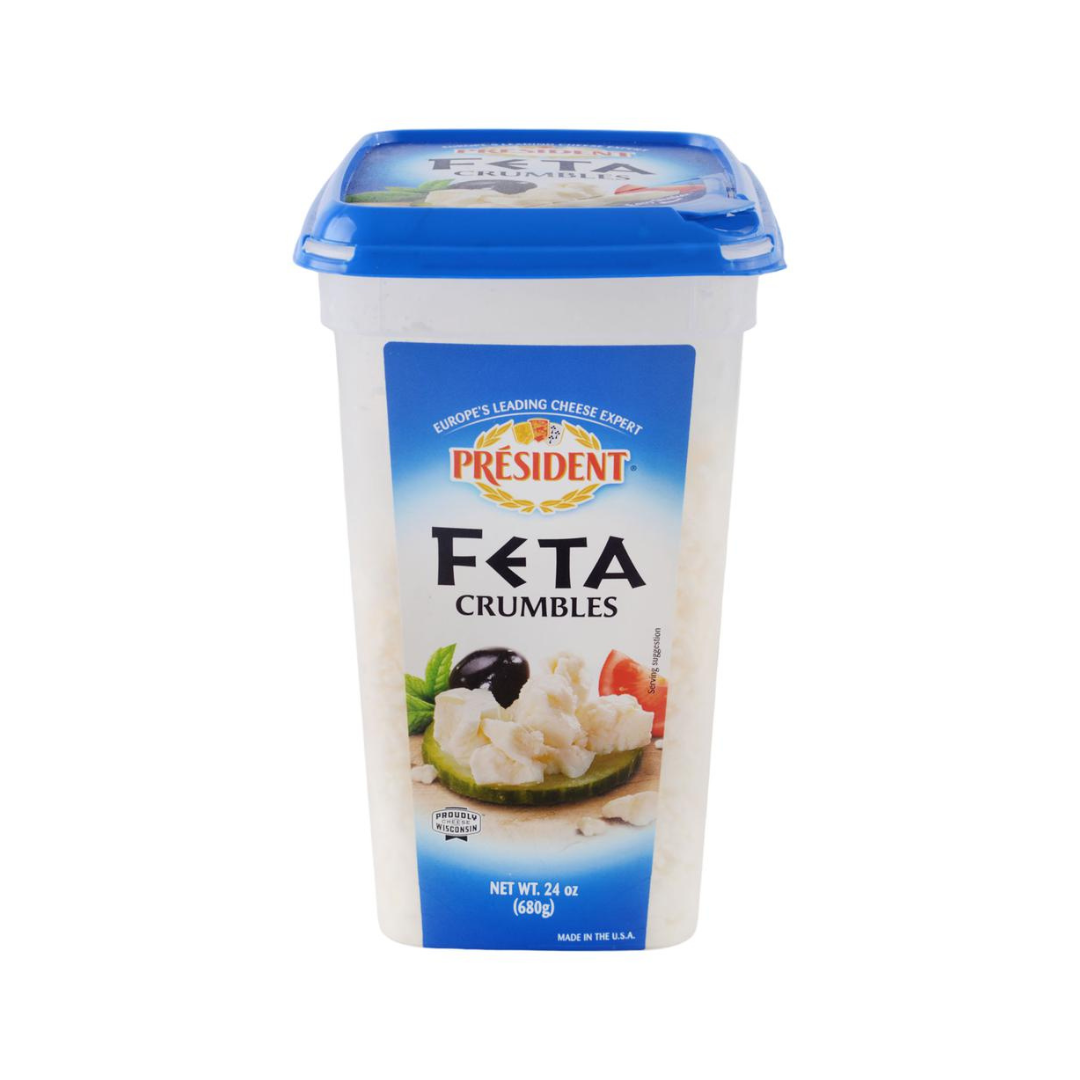 Queso Feta Desmenuzado Président 680 g (1.5 lb)