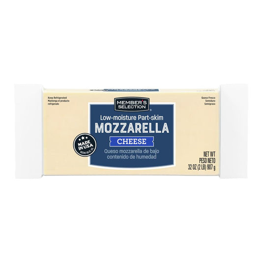 Member's Selection Queso Mozzarella Entero | 907 g (2 lb)