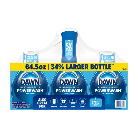 Dawn Lavaplatos Líquido Original | Botella de 2.66 L (90 oz) | Detergentes Para Vajilla