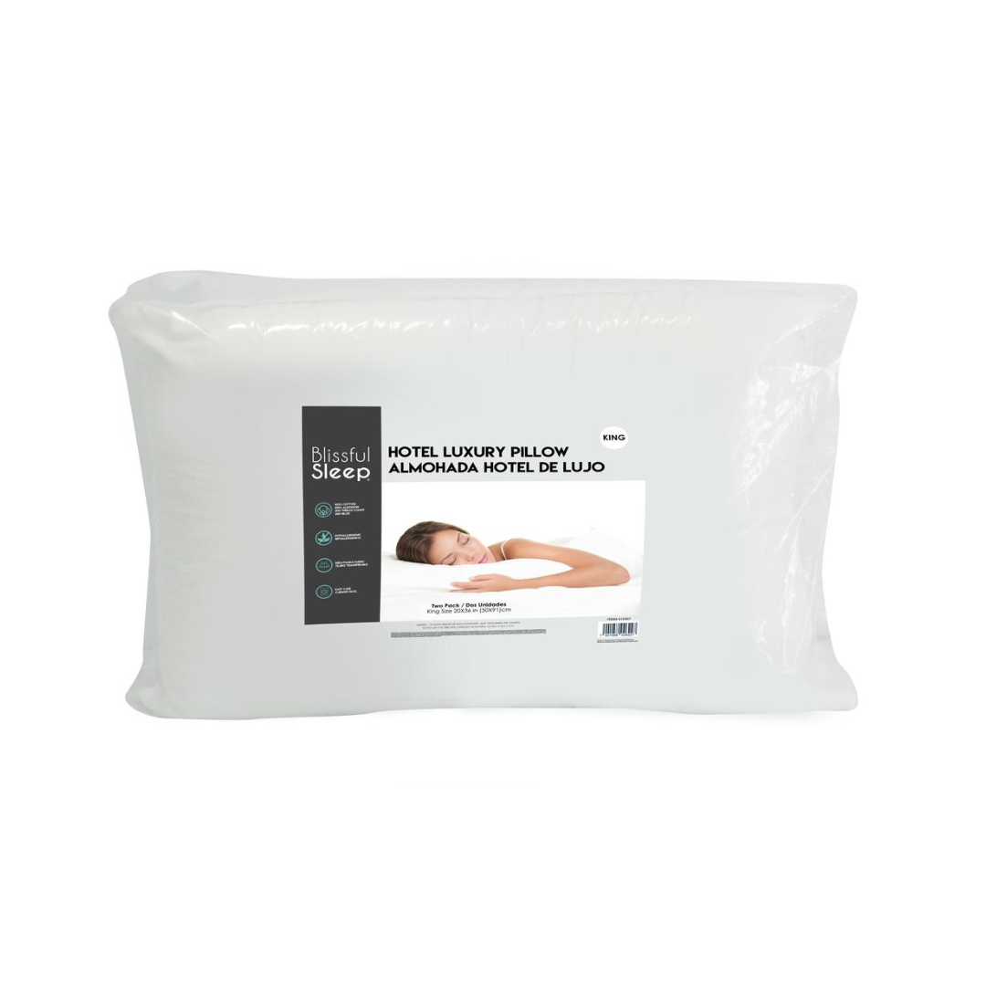 Almohadas King Couture Home x2 | 50 x 91 cm (20 x 36 pulgadas)