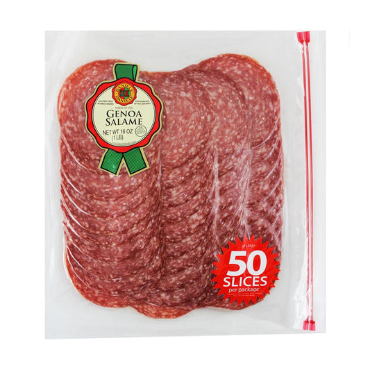 Daniele Salami de Génova | 453 g (1 lb) | Embutido Curado de Alta Calidad