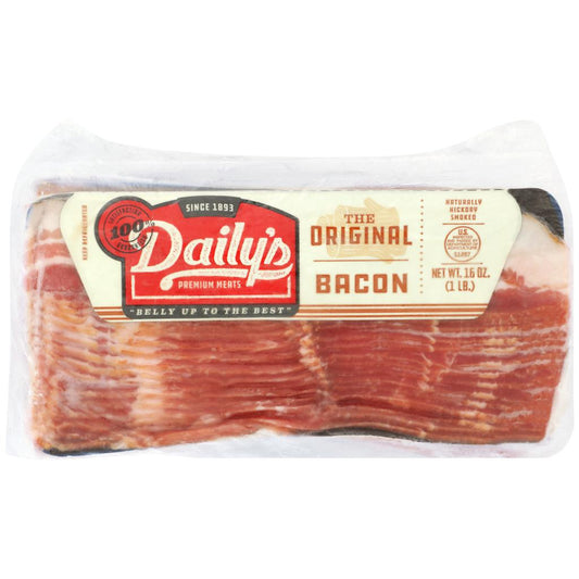 Daily's Tocino Ahumado | Pack 3 Unidades de 454 g (16 oz) | Panceta Curada Premium