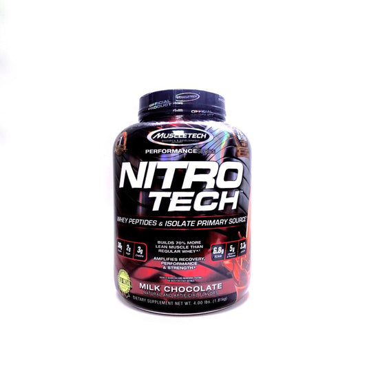 Nitro Tech Proteina En Polvo 1.81 Kg | Suplementos Nutricionales