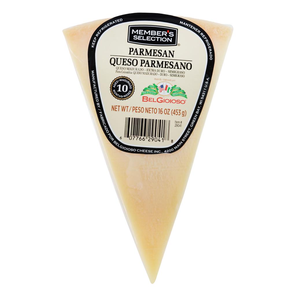 Member's Selection Queso Parmesano en Bloque | 452 g (1 lb)