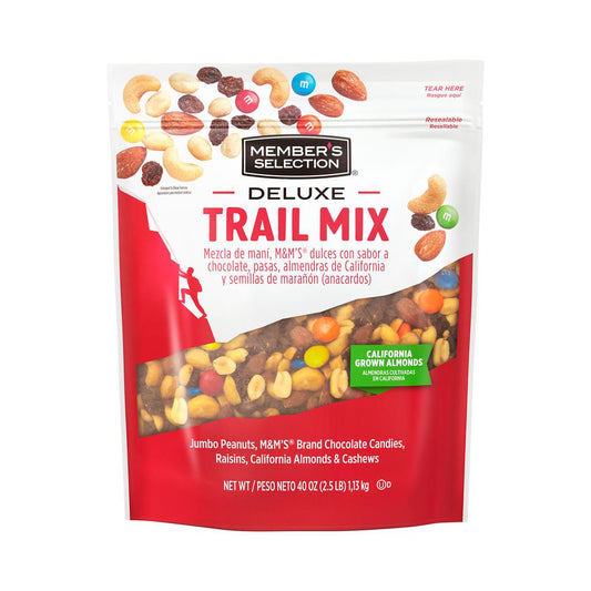 Member's Selection Deluxe Trail Mix | Mezcla de Nueces y Frutas | 1.13 kg (40 oz)