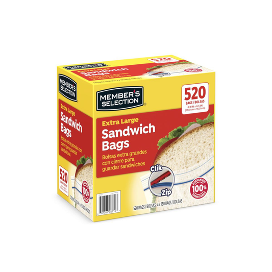 Bolsas para Sándwich Member’s Selection (520 unidades)