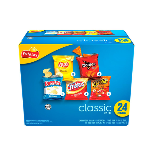 Caja Surtida de Snacks Frito-Lay (24 unidades)