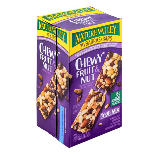 Nature Valley Barras Trail Mix Frutas y Nueces | 30 Unidades de 35 g (1.2 oz)